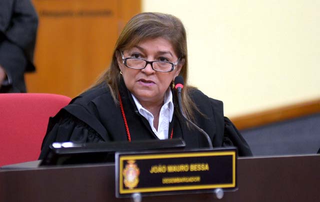 desembargadora Encarnação das Graças Salgado. FOTO DIVULGAÇÃO