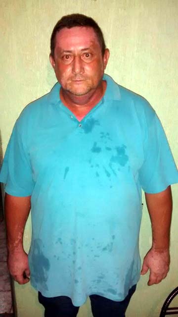 Milton Paulo Mendonça, 50, de Castilho, seria o proprietário da arma. Foto: Divulgação