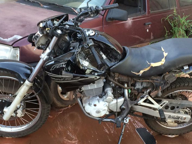 Moto Falcon 400cc foi adquirida no mesmo dia do acidente fatal. Foto: whats ap 