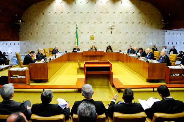 Plenário do Supremo Tribunal Federal (Foto: Marcos Oliveira/Agência Senado).