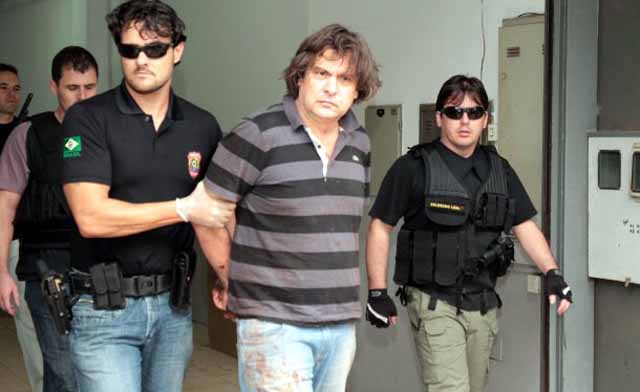 Alessandro Meneghel, acusado de assassinar policial federal. Foto: GGN