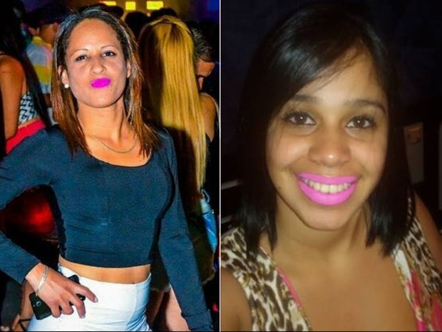 Bárbara (à esq.) e Isabela (à dir) foram assassinadas em Itaquaquecetuba depois de baile funk, segundo a polícia (Foto: Reprodução/TV Diário).
