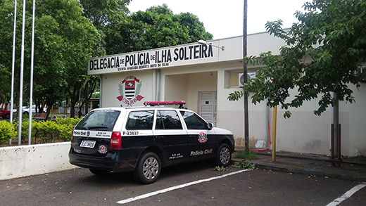 Delegacia de Ilha Solteira/SP. foto: Ilha de Noticias