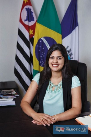 Prefeita Thauana Duarte convida toda população da cidade e da região para prestigia os eventos. Foto: Assessoria de Imprensa