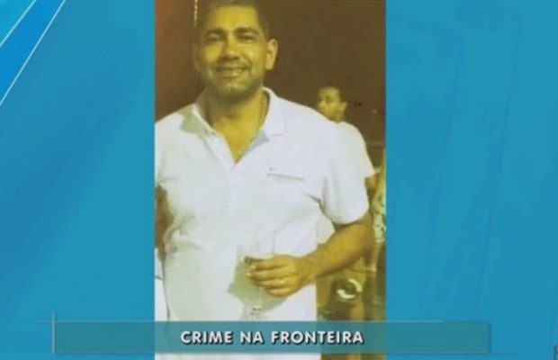 Irmão de narcotraficante foi executado na fronteira com o Paraguai em MS (Foto: Reprodução/ TV Morena).