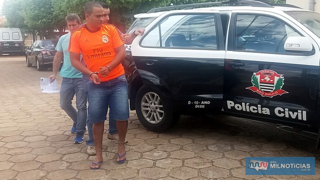 Ricardo foi indiciado por tráfico de droga e recolhido à cadeia de Pereira Barreto. Ele já tem passagem por tentativa de homicídio. Foto: Manoel Messias/ Agência