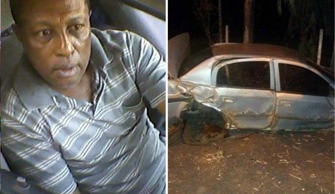 O carcereiro Leci João de Brito, 58 anos, morreu na madrugada desta segunda-feira, dia 3, em acidente automobilístico. Foto: Regiãonoroeste