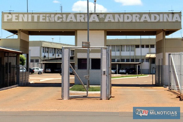 Neste mês de abril já foram registrados dois homicídios de detentos na penitenciária de Andradina, que está super lotada com o dobro de sua capacidade. Direção não fala com a imprensa sobre esses casos. Foto: MANOEL MESSIAS/Mil Noticias