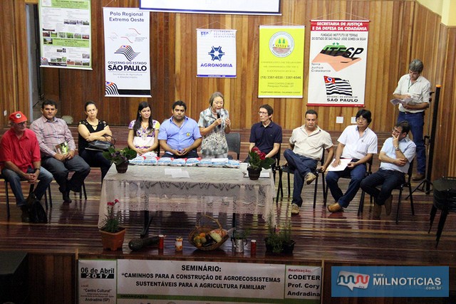 “Caminhos para a Construção de agroecossistemas sustentáveis para a agricultura familiar” foi realizado nesta quinta. Foto: Secom/Prefeitura