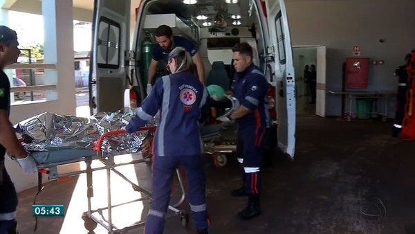 Idoso de 70 anos morreu após ser atropelado em Tangará da Serra (Foto: Reprodução/TVCA).