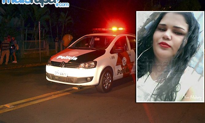 Janaíne Alves de Souza (detalhe)morreu depois que foi alvejada por dois tiros enquanto voltava da escola. Foto: Diego Pereira/Mais Tupã!
