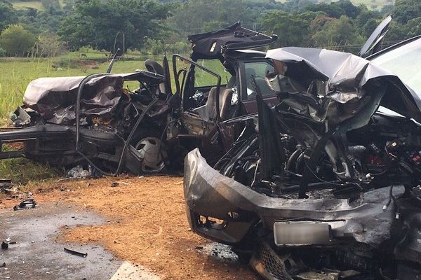 cidente foi na Rodovia Júlio Budisk (SP-501), em Presidente Prudente (Foto: Valmir Custódio/G1).