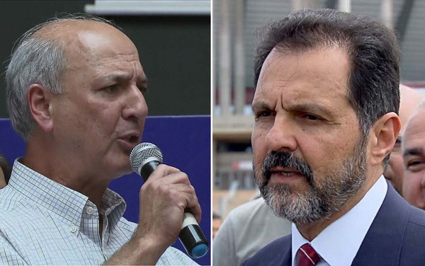 Ex-governadores do Distrito Federal, José Roberto Arruda (esquerda) e Agnelo Queirox, em imagens de arquivo (Foto: GloboNews e TV Globo/Reprodução)