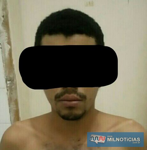 L. C. O., havia cumprido 7, da condenação de 1 ano e 8 meses por infringir o artigo 33 da lei 11.343/06, tráfico de drogas. Foto: POLÍCIA CIVIL/Divulgação