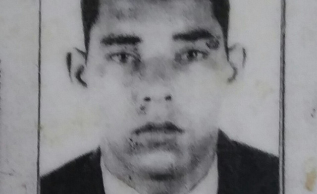Alquimar da Silva Arcebispo de 37 anos. Foto reproduzida de um documento de identidade.