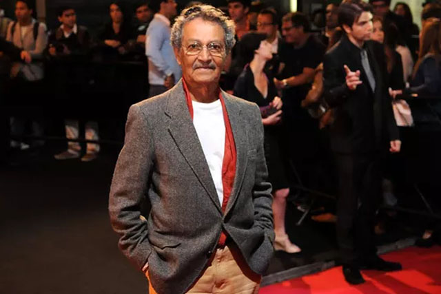 O ator Nelson Xavier chega ao Cine Odeon para a exibição de 'Gonzaga - De pai para filho', de Breno Silveira (Foto: Alexandre Durão/G1)
