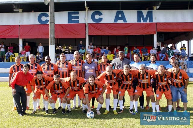 Cecam foi o grande campeão da Copa Máster, categoria 50 anos. Foto: Manoel Messias/Mil Noticias