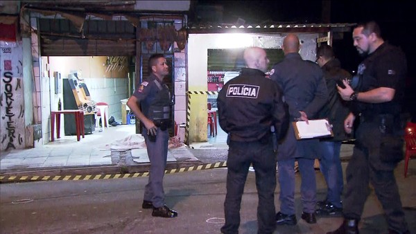 Chacina em Guarulhos deixa 6 pessoas mortas e 2 feridas. (Foto: Reprodução/TV Globo)
