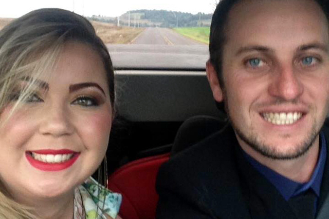 O casal nos bons tempos do relacionamento. Foto: Facebook/Reprodução