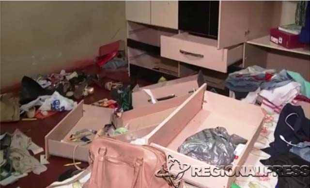 Assaltantes reviraram a casa das vítimas na zona rural de Araçatuba. Foto: Regionalpress