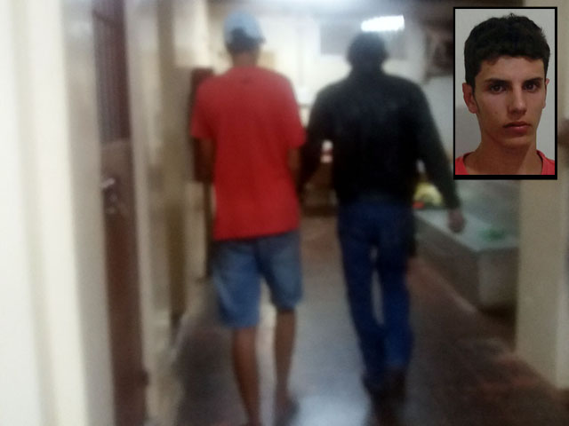J. M. S. S., foi autuado em flagrante por Furto consumado e recolhido à cadeia de Pereira Barreto. Foto: Manoel Messias/Agência
