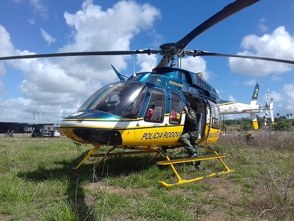 As dez aeronaves que prestam auxílio a vítimas de acidentes ficam desativadas. (Foto: Ascom/PRF)