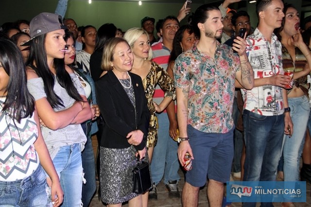 Tamiko participou do encontro LGBT. Foto: Secom/Prefeitura