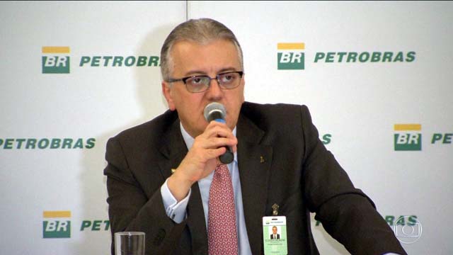 Ex-presidente do Banco do Brasil e da Petrobras, Aldemir Bendine, preso na 42ª fase da Lava Jato nesta quinta-feira (27). Foto: G1