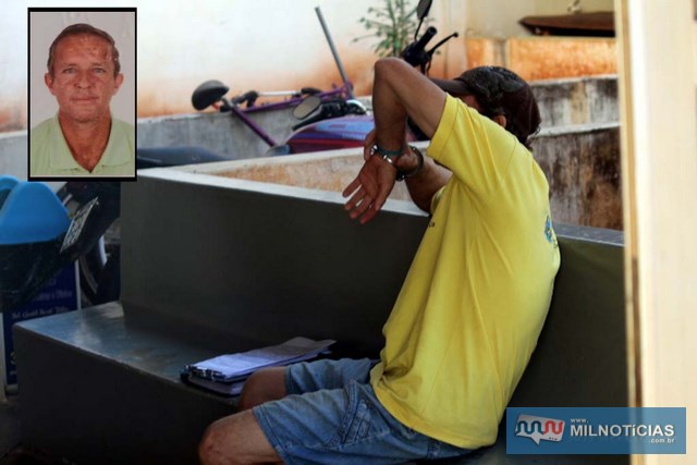 Acusado foi encaminhado ao plantão policial e depois recolhido à cadeia de Pereira Barreto. FOTO: MIL NOTICIAS/Agência