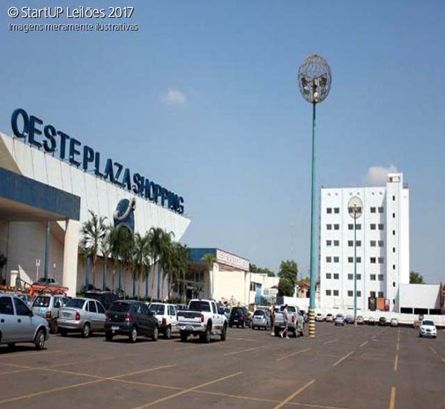 Oeste Plaza Shopping e Ops Hotel estavam a venda de forma direta e não através de leilão. foto: Divulgação