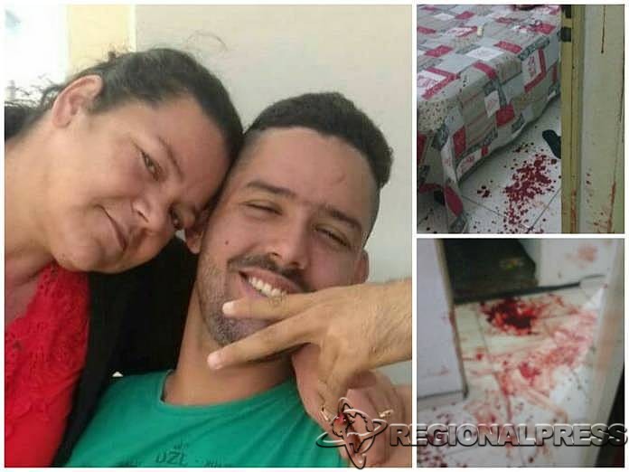 Diego Matheus Alves, 24 anos, matou a própria mãe, Nair Alves, de 52 anos. em Auriflama. Foto: Facebook/Reprodução