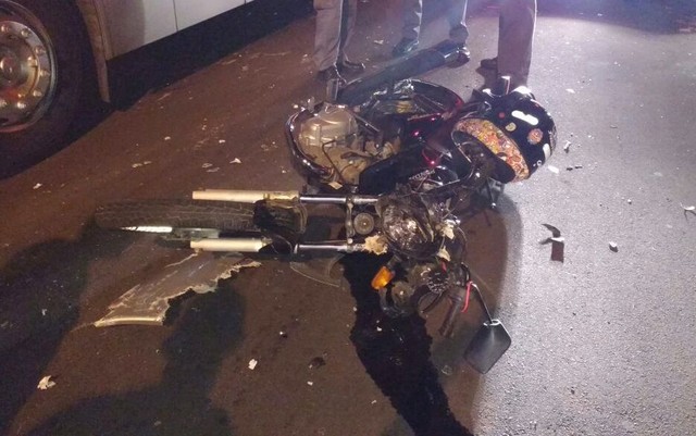 Jovem morreu e adolescente ficou ferida após acidente em Santa Bárbara (Foto: Divulgação/Corpo de Bombeiros de Americana).