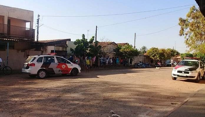 Crime ocorreu na tarde desta quinta-feira em Engenheiro Taveira, bairro rural de Araçatuba (Foto: Regional Press)