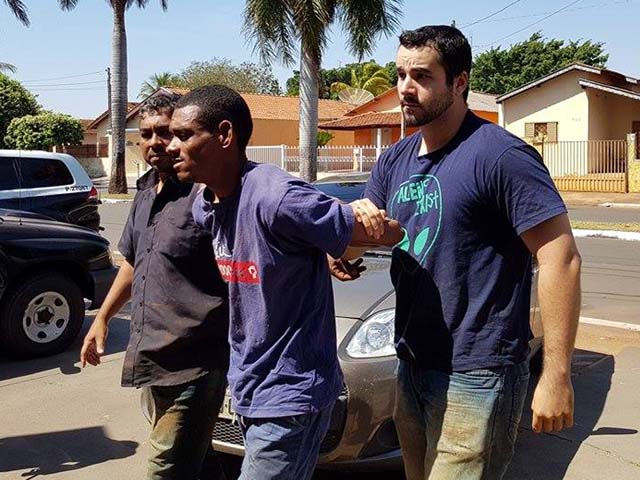Acusado do homicídio contra o cunhado foi Preso por policiais civis e recolhido à cadeia de Pereira Barreto. Foto: Paparazzi News
