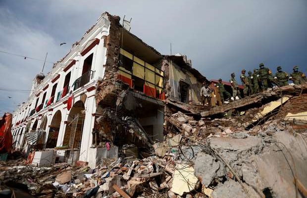 O terremoto da última sexta é considerado o mais forte do México desde 1932. Foto: Reuters