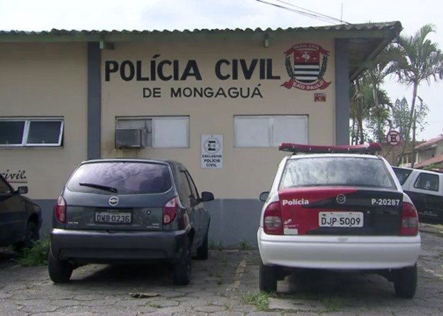 Delegacia de Polícia de Mongaguá, SP (Foto: G1 )