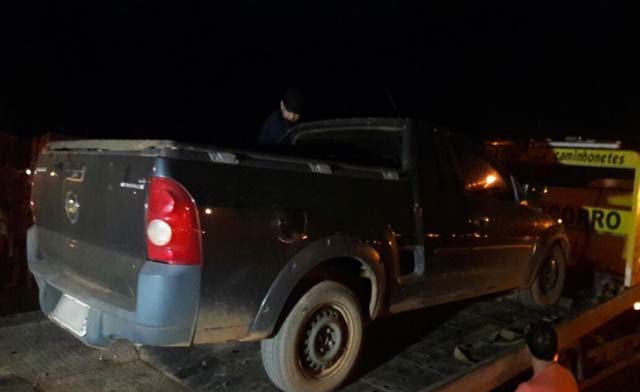 Veículo invadiu rotatória e atropelou crianças de 3 e 7 anos (Foto: Portal Sorriso).