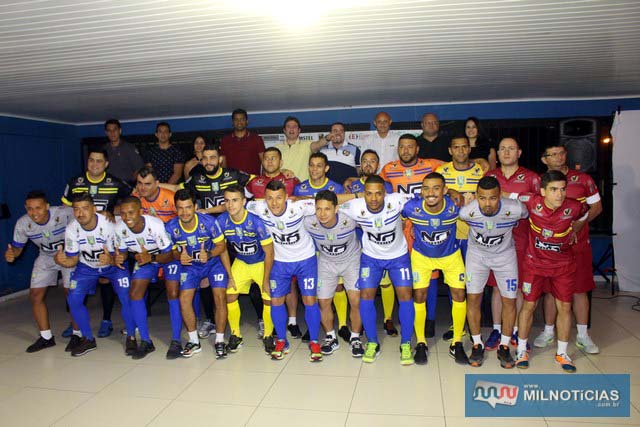 Lançamento do projeto tem apoio de vários esportistas e amantes do futsal. Foto: MANOEL MESSIAS/Agência 