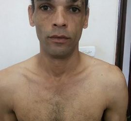 O autor dos diversos furtos contra residência foi identificado por L. C. B., atualmente morando na rua (andarilho). Foto: DIVULGAÇÃO