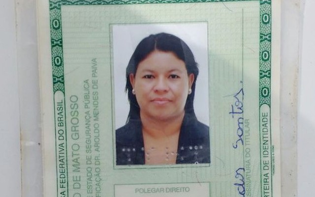 Rosimere dos Santos foi assassinada pelo ex-marido em São José do Povo (Foto: Polícia Civil de MT).