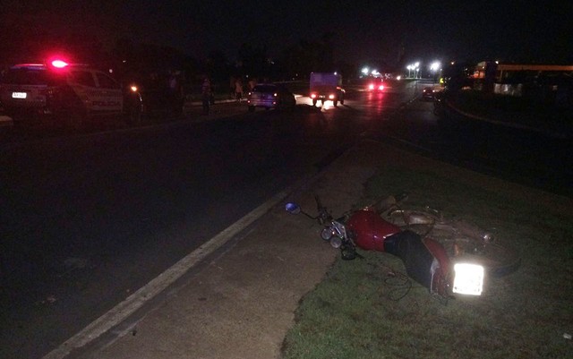Acidente ocorreu na Avenida Mário Andreazza, em Várzea Grande (Foto: Deletran).