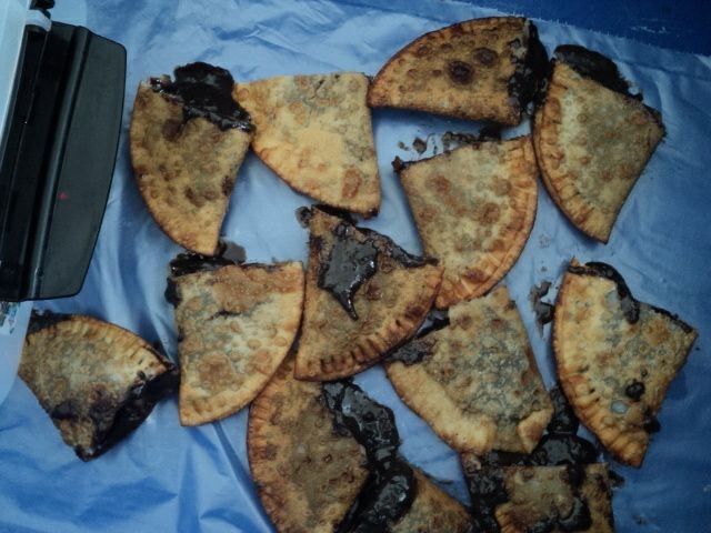 Pastéis recheados com maconha foram apreendidos em penitenciária de Lavínia (SP) (Foto: SAP/Divulgação)