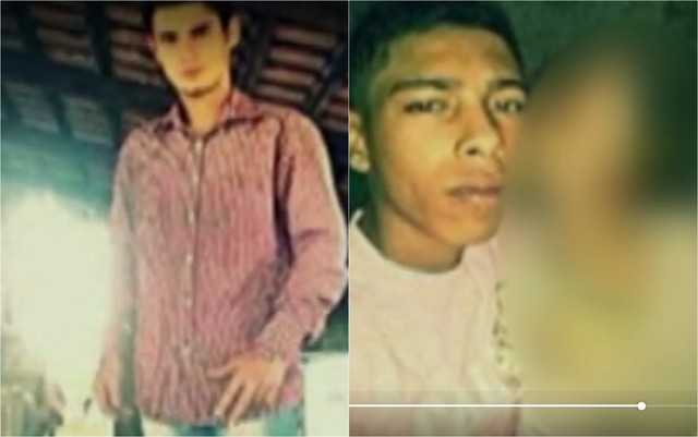 John Wayner Naves e Sérgio Júnior, ambos de 21 anos, foram achados mortos, em Caiapônia, Goiás (Foto: Reprodução/TV Anhanguera).