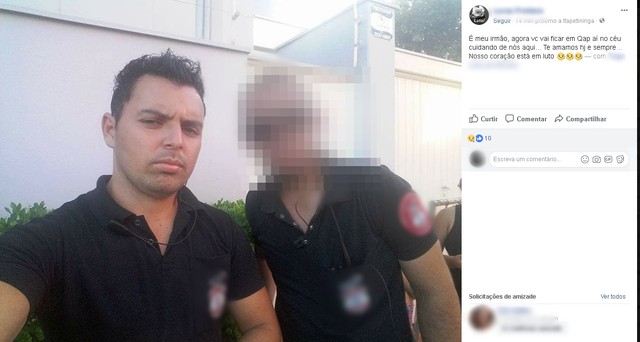 Crime aconteceu no Centro de Itapetininga (Foto: Reprodução/Facebook).