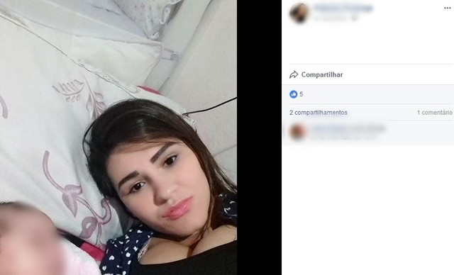 Elisandra Vitória Cássia de Oliveira, de 20 anos, morreu após ser esfaqueada em churrasco (Foto: Reprodução/Facebook).