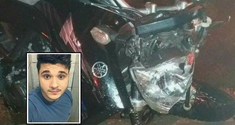 Bruno chegou a ser socorrido pelo Resgate dos Bombeiros, mas não resistiu e morreu ao dar entrada no PS. (Colaboração/WhatsApp)