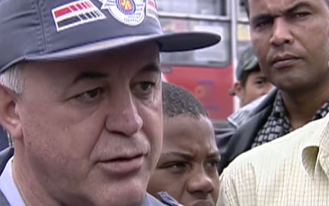 Coronel da reserva Luiz Flaviano Furtado, preso em ação contra jogos de azar (Foto: Reprodução/Arquivo TV Globo)