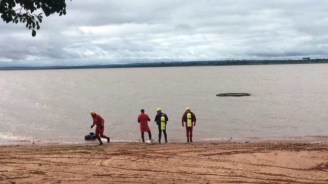 Bombeiros realizaram buscas em Euclides da Cunha Paulista (Foto: Elvis Rodrigues de Araújo/Cedida).