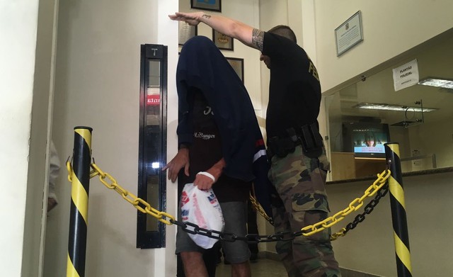 Homem foi preso em Operação Resgate da Polícia Federal (Foto: Solange Freitas/G1).