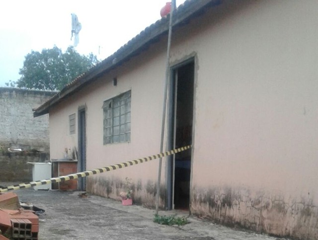 Crime aconteceu em uma casa no bairro Tomás Guedes em Tatuí (Foto: Arquivo Pessoal).